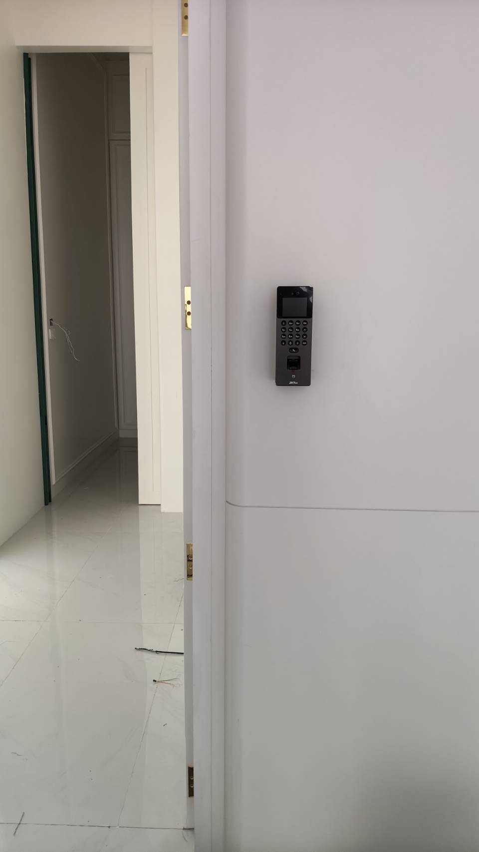 หน้าจอและการทำงานของเครื่องสแกนใบหน้า SenseFace 2A