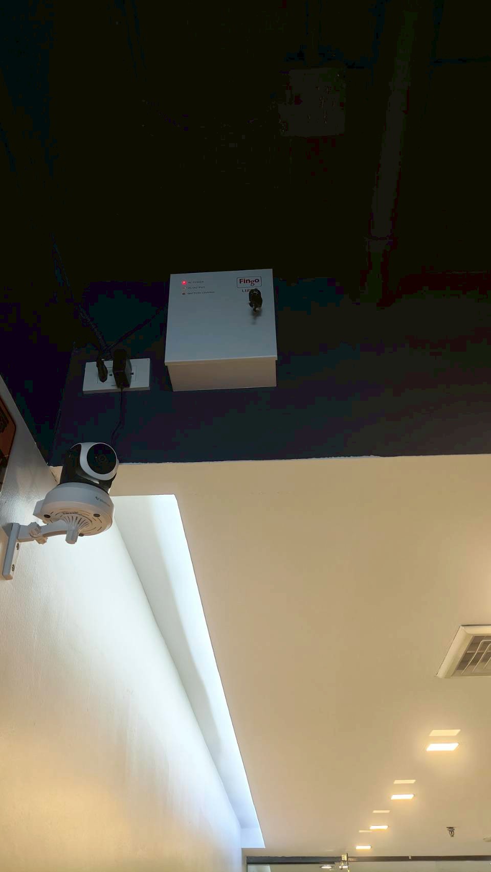 ตู้ Power Supply Fingo ควบคุมระบบไฟและกล้องวงจรปิด